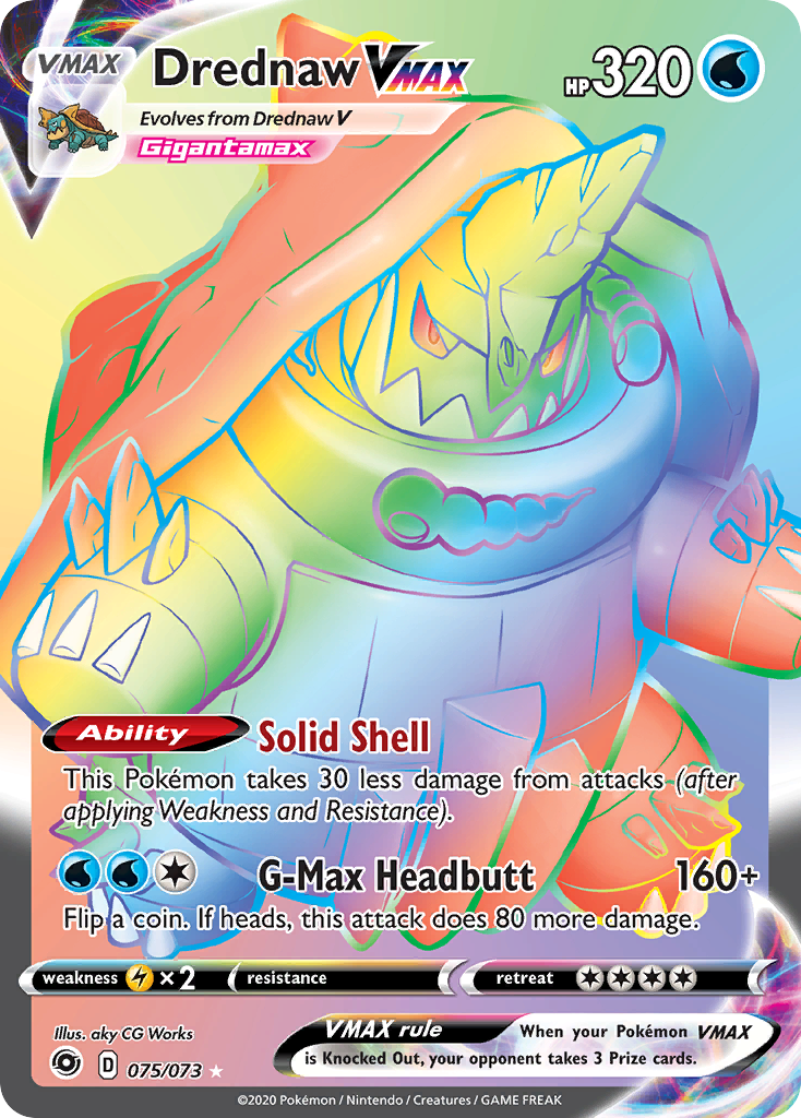 Drednaw VMAX (075/073) [Sword & Shield: Champion's Path] | Jomio and Rueliete's Cards and Comics