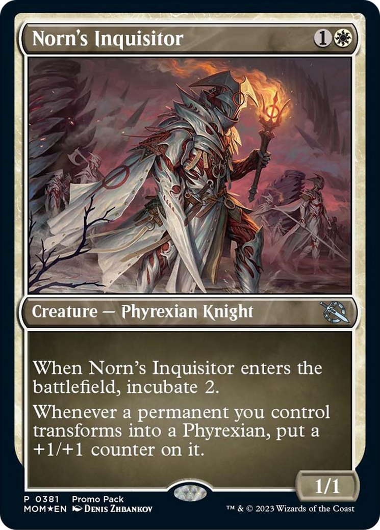 Norn's Inquisitor (Promo Pack) [March of the Machine Promos] | Jomio and Rueliete's Cards and Comics