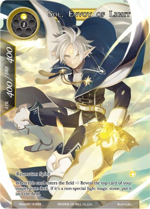 Sol, Envoy of Light (World2018-004) [Promo Cards] | Jomio and Rueliete's Cards and Comics