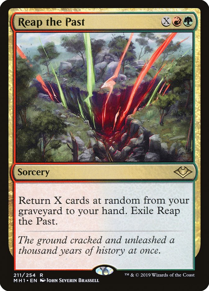 Reap the Past [Modern Horizons] | Jomio and Rueliete's Cards and Comics