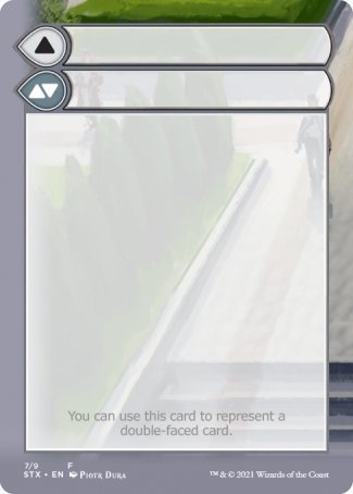 Helper Card (7/9) [Strixhaven: School of Mages Tokens] | Jomio and Rueliete's Cards and Comics