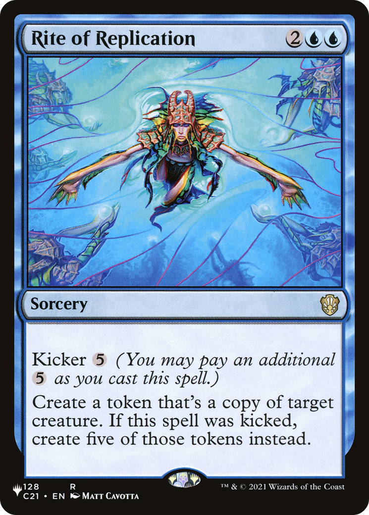 Rite of Replication (C21) [The List] | Jomio and Rueliete's Cards and Comics