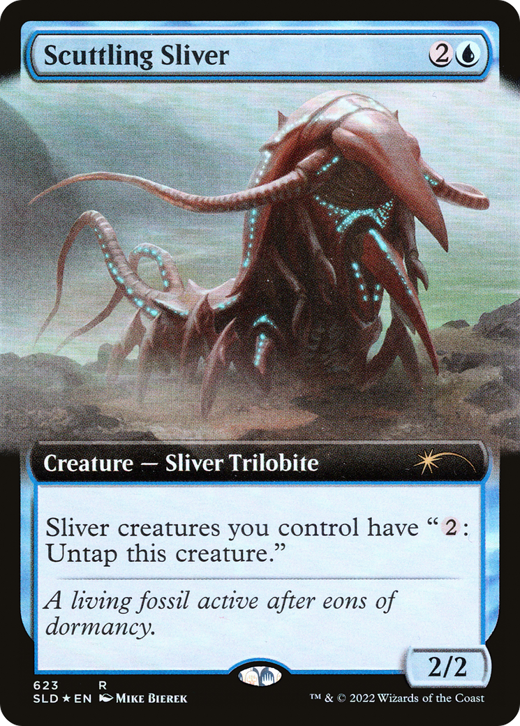 Scuttling Sliver (Extended Art) [Secret Lair Drop Promos] | Jomio and Rueliete's Cards and Comics