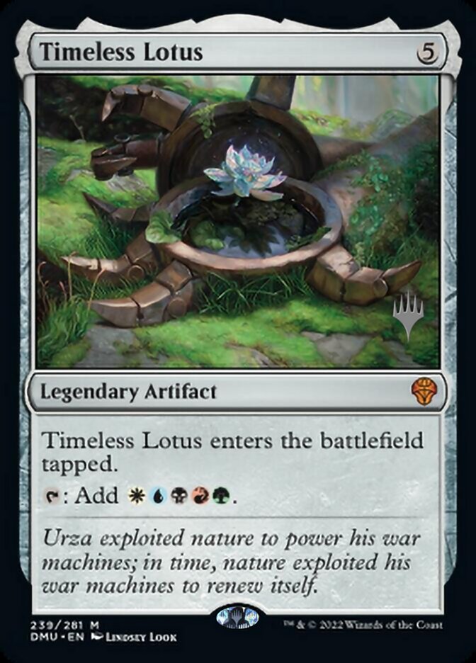 Timeless Lotus (Promo Pack) [Dominaria United Promos] | Jomio and Rueliete's Cards and Comics