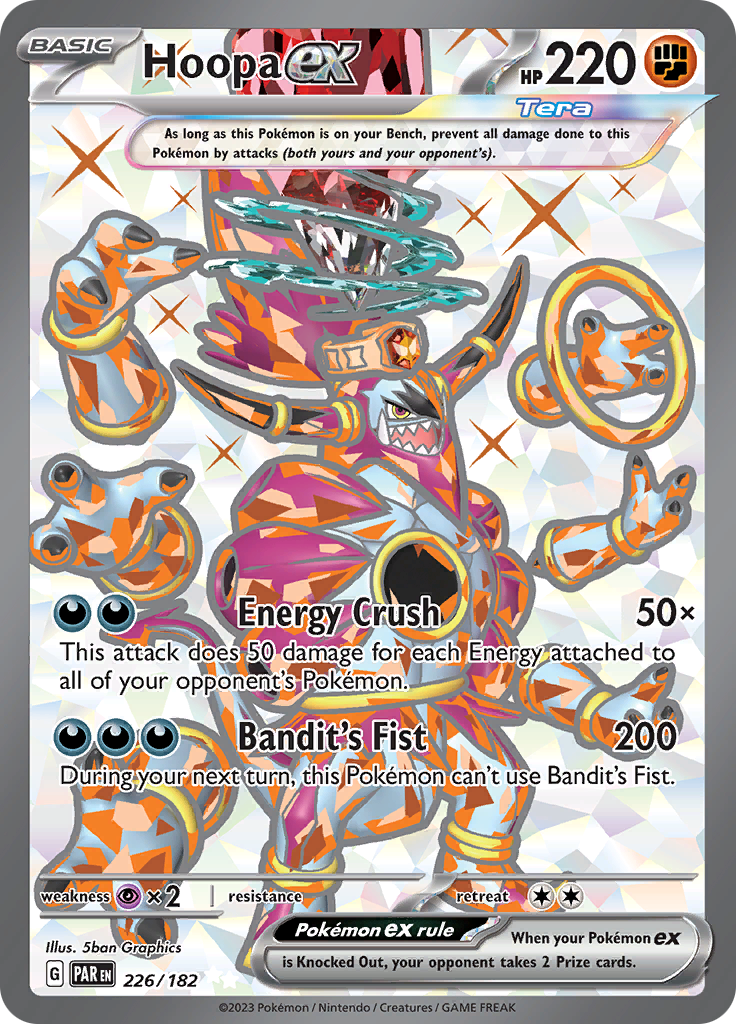 Hoopa ex (226/182) [Scarlet & Violet: Paradox Rift] | Jomio and Rueliete's Cards and Comics