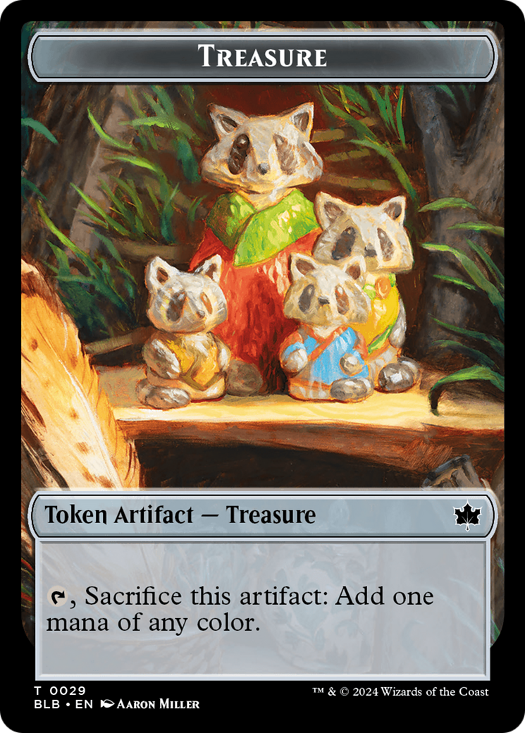 Treasure Token [Bloomburrow Tokens] | Jomio and Rueliete's Cards and Comics