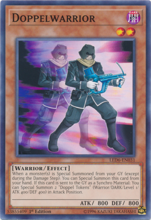 Doppelwarrior [LED6-EN031] Common | Jomio and Rueliete's Cards and Comics