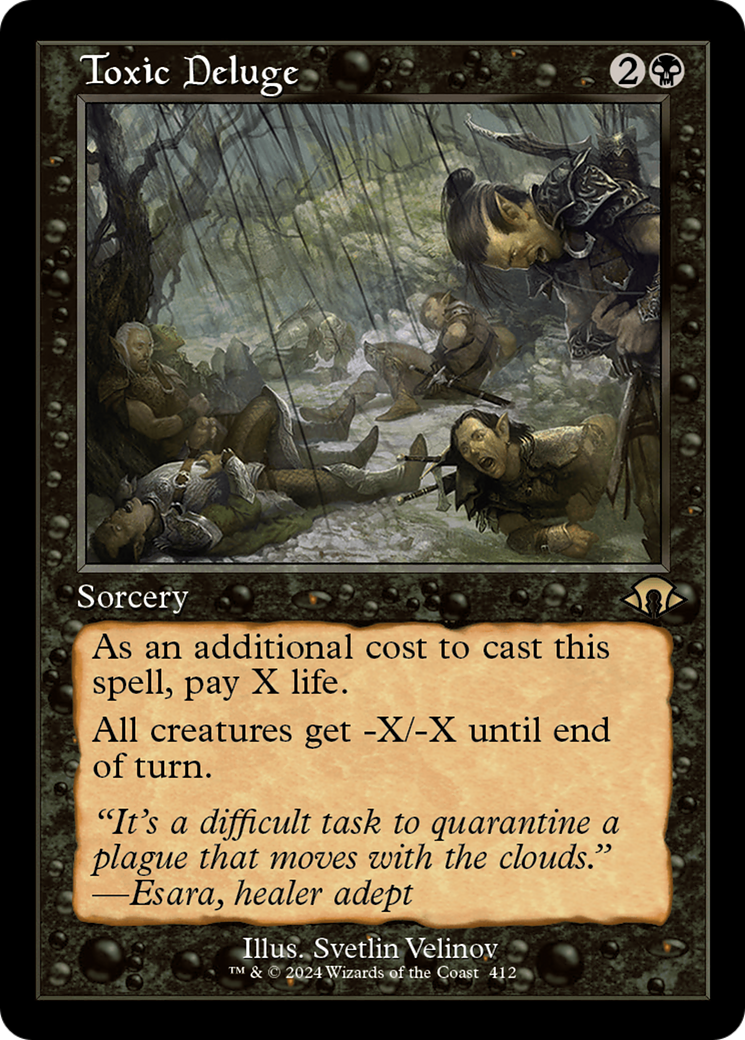 Toxic Deluge (Retro) [Modern Horizons 3] | Jomio and Rueliete's Cards and Comics
