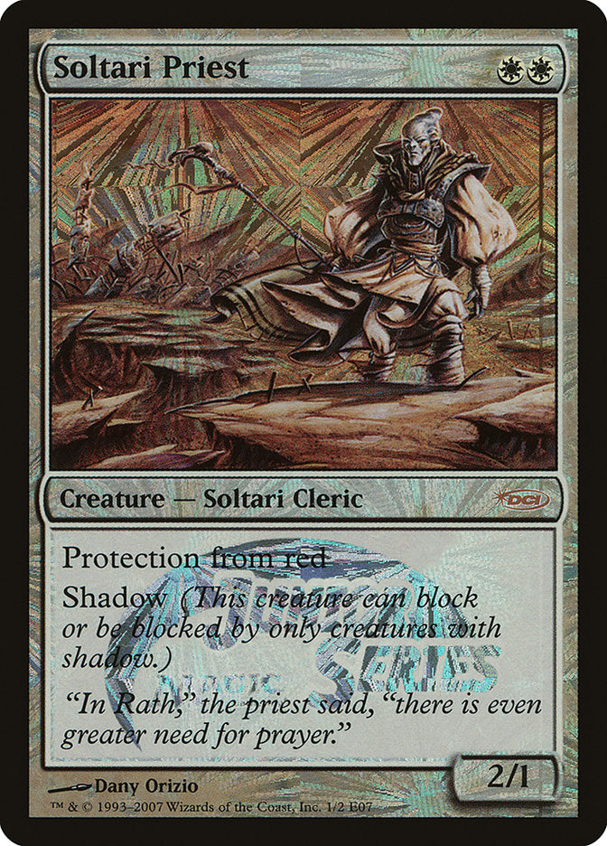Soltari Priest [Junior Series Europe] | Jomio and Rueliete's Cards and Comics