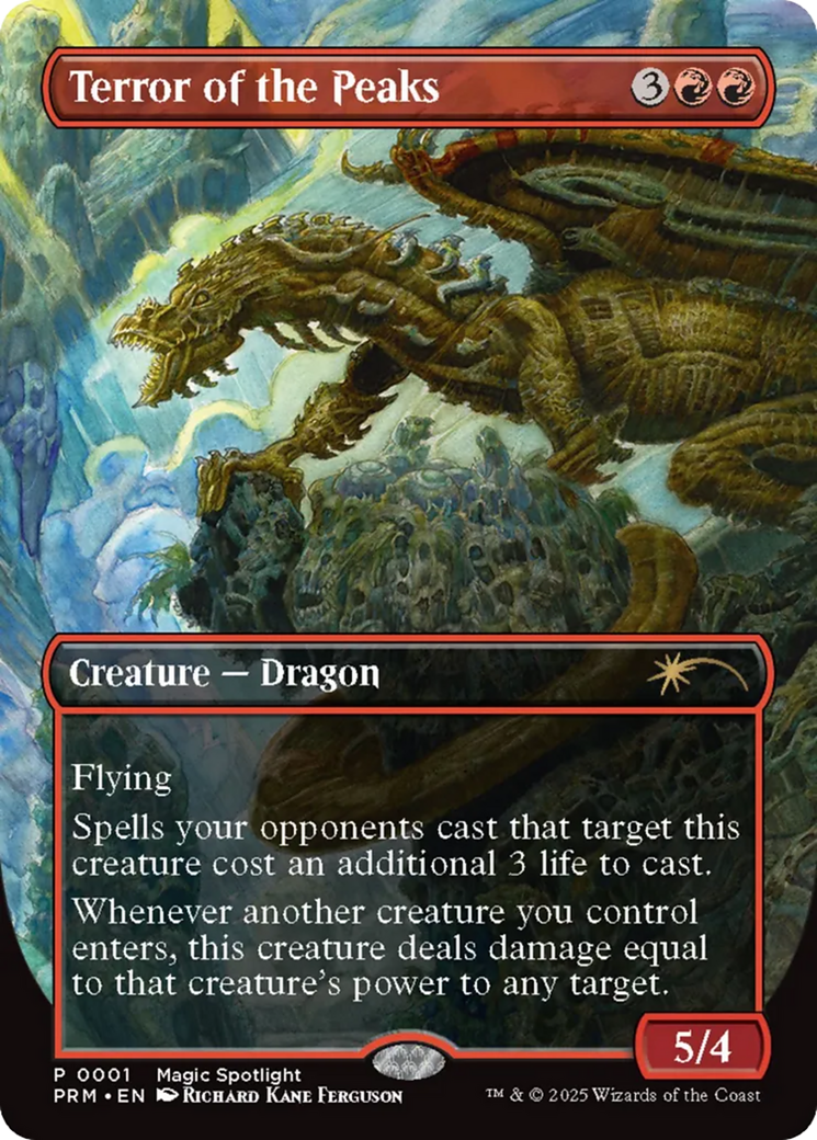 Terror of the Peaks [Spotlight Series] | Jomio and Rueliete's Cards and Comics