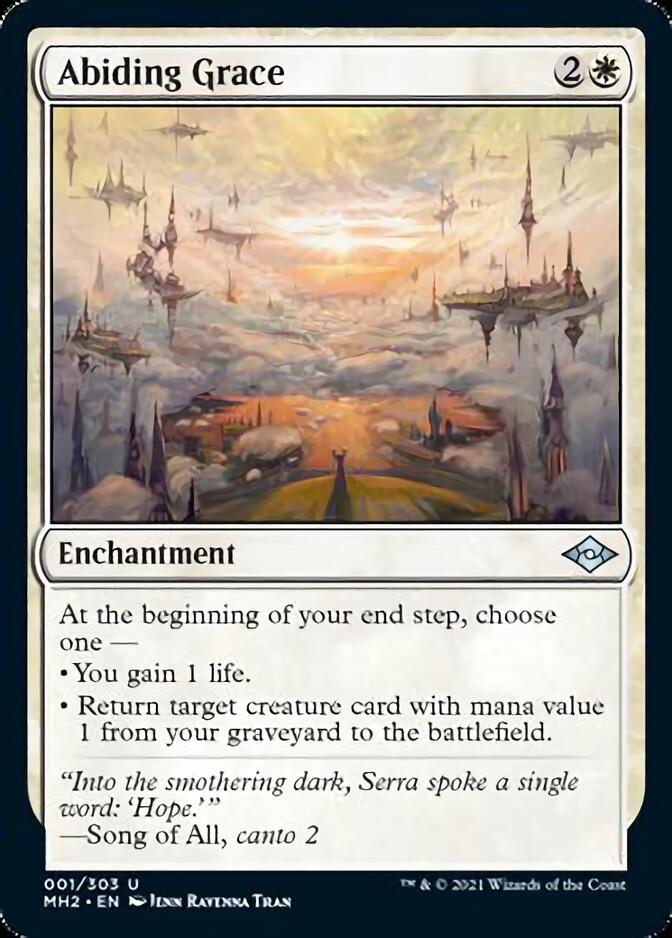 Abiding Grace [Modern Horizons 2] | Jomio and Rueliete's Cards and Comics