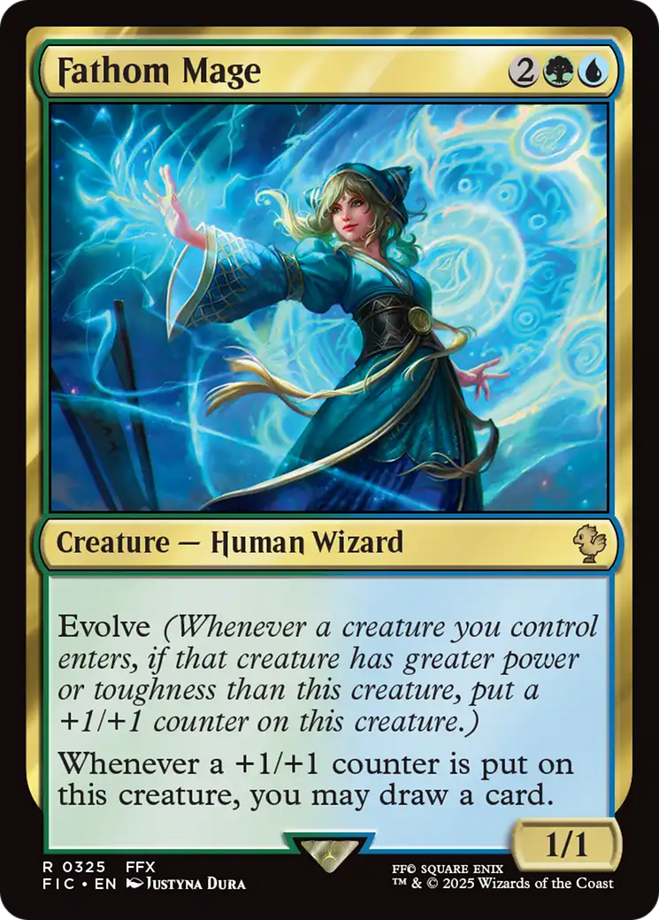 Fathom Mage [FINAL FANTASY Commander] | Jomio and Rueliete's Cards and Comics