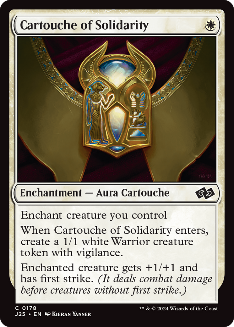 Cartouche of Solidarity [Foundations Jumpstart] | Jomio and Rueliete's Cards and Comics