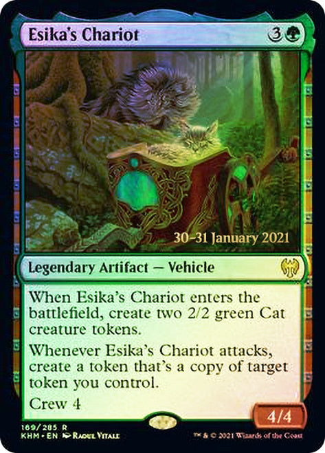 Esika's Chariot [Kaldheim Prerelease Promos] | Jomio and Rueliete's Cards and Comics