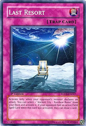 Last Resort [FOTB-EN047] Common | Jomio and Rueliete's Cards and Comics