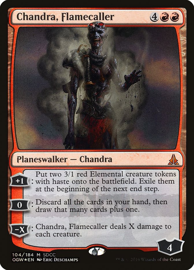 Chandra, Flamecaller [San Diego Comic-Con 2016] | Jomio and Rueliete's Cards and Comics