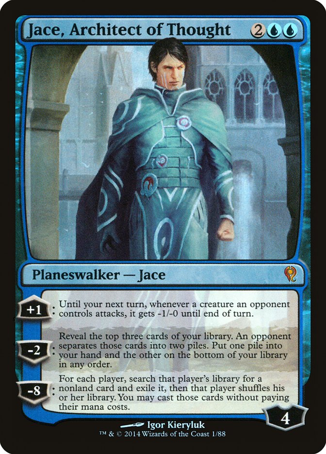 Jace, Architect of Thought [Duel Decks: Jace vs. Vraska] | Jomio and Rueliete's Cards and Comics