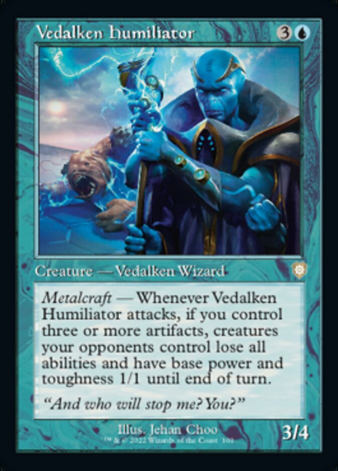 Vedalken Humiliator (Retro) [The Brothers' War Commander] | Jomio and Rueliete's Cards and Comics