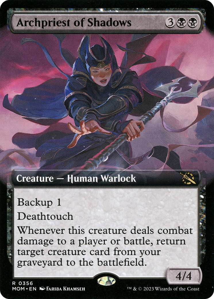 Archpriest of Shadows (Extended Art) [March of the Machine] | Jomio and Rueliete's Cards and Comics