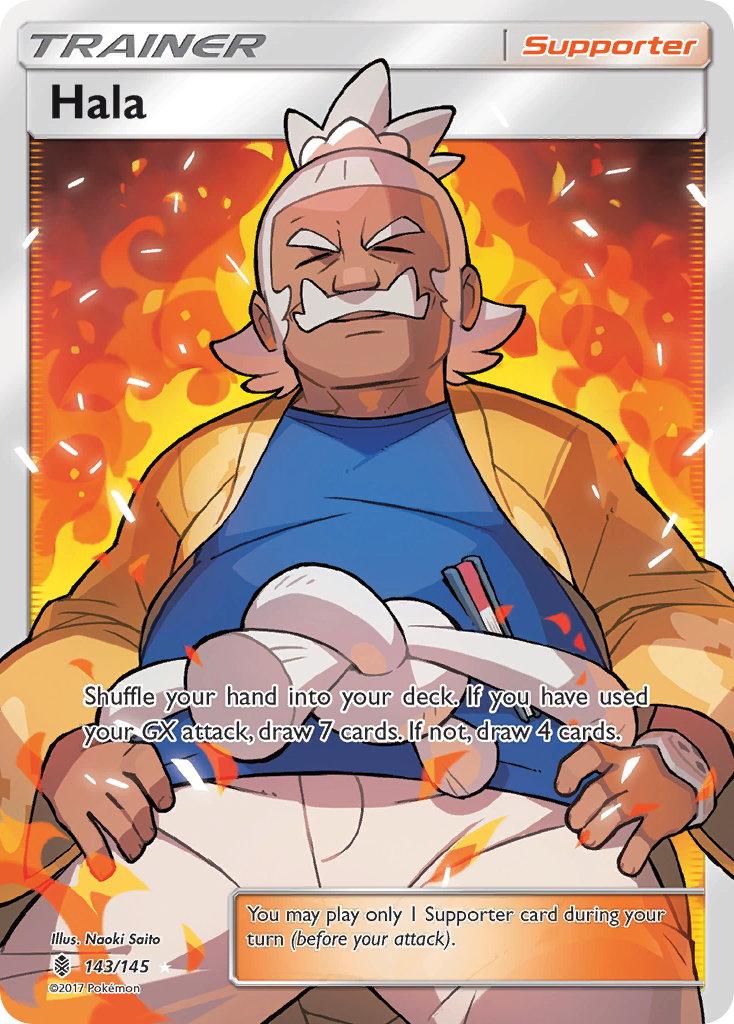 Hala (143/145) [Sun & Moon: Guardians Rising] | Jomio and Rueliete's Cards and Comics