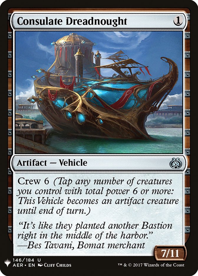 Consulate Dreadnought [Mystery Booster] | Jomio and Rueliete's Cards and Comics