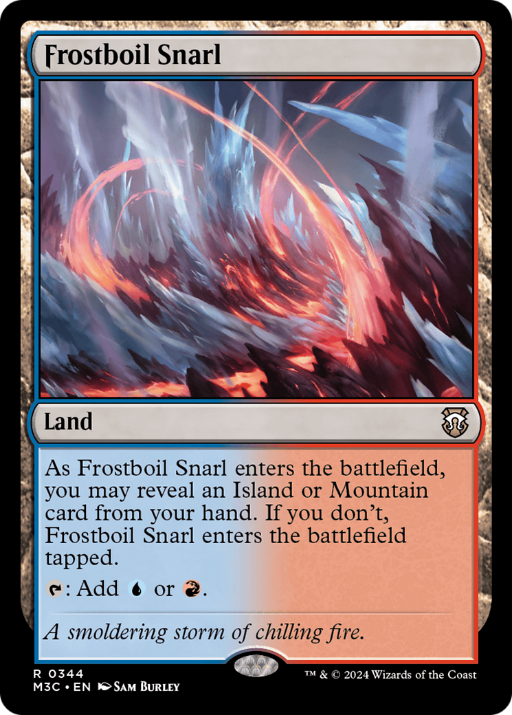 Frostboil Snarl (Ripple Foil) [Modern Horizons 3 Commander] | Jomio and Rueliete's Cards and Comics