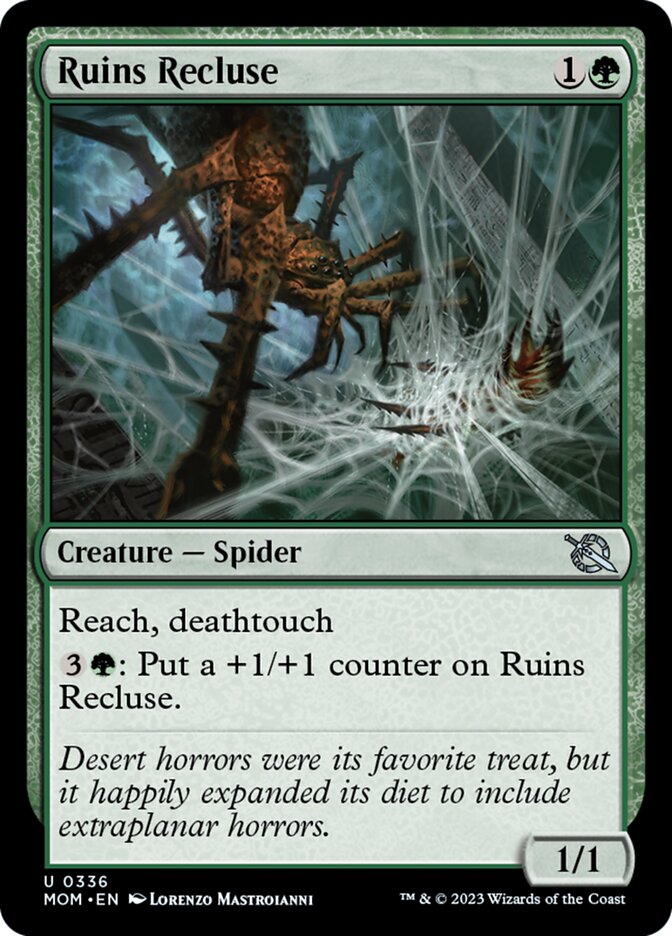 Ruins Recluse [March of the Machine] | Jomio and Rueliete's Cards and Comics