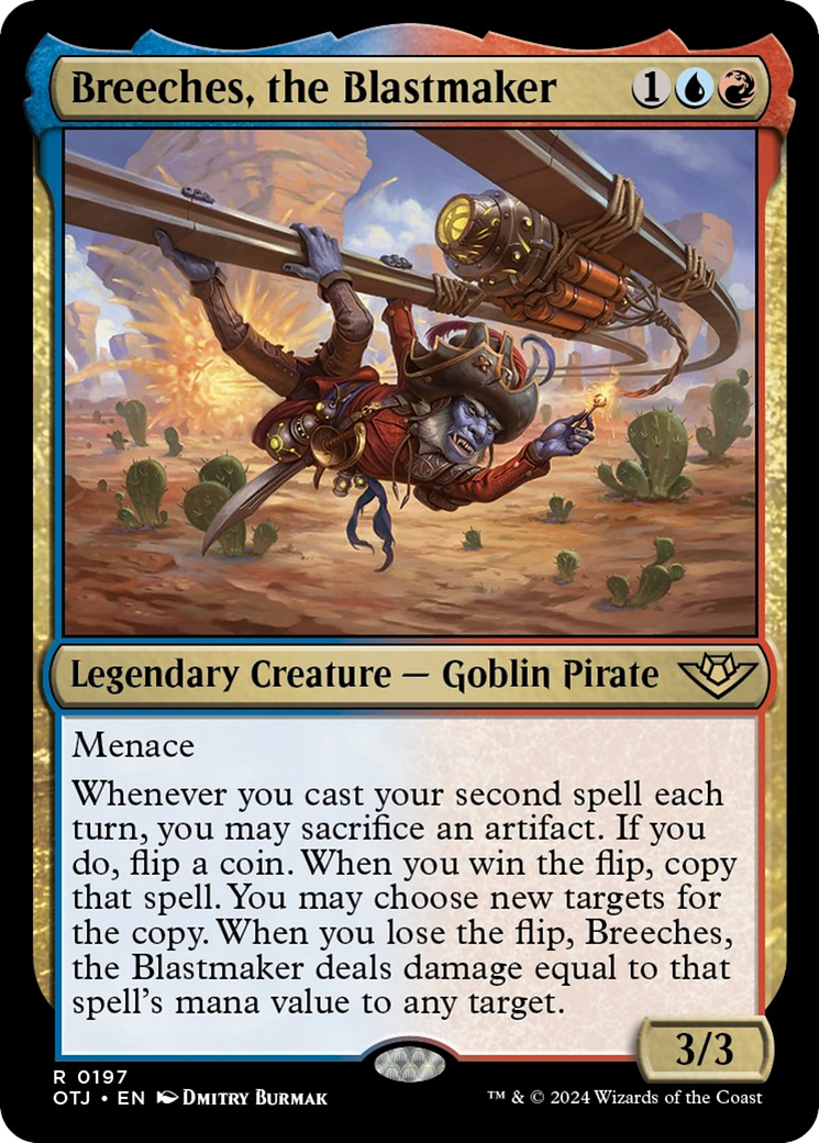 Breeches, the Blastmaker [Outlaws of Thunder Junction] | Jomio and Rueliete's Cards and Comics