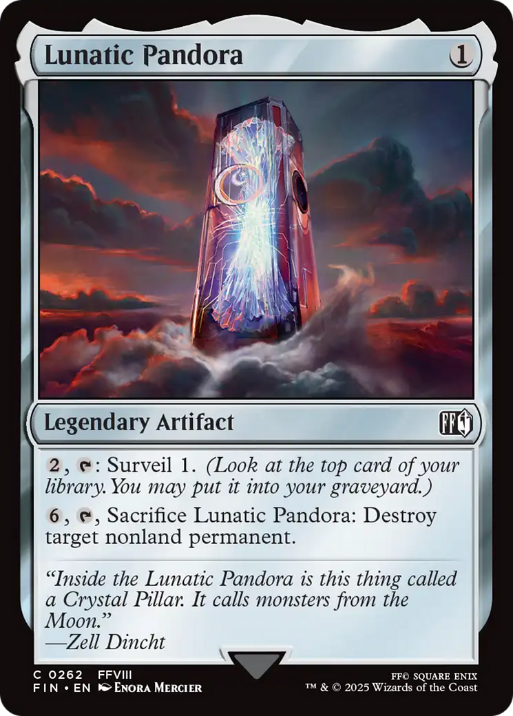 Lunatic Pandora [FINAL FANTASY] | Jomio and Rueliete's Cards and Comics