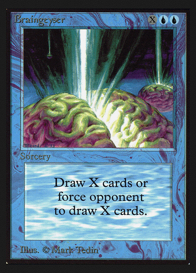 Braingeyser [Collectors' Edition] | Jomio and Rueliete's Cards and Comics