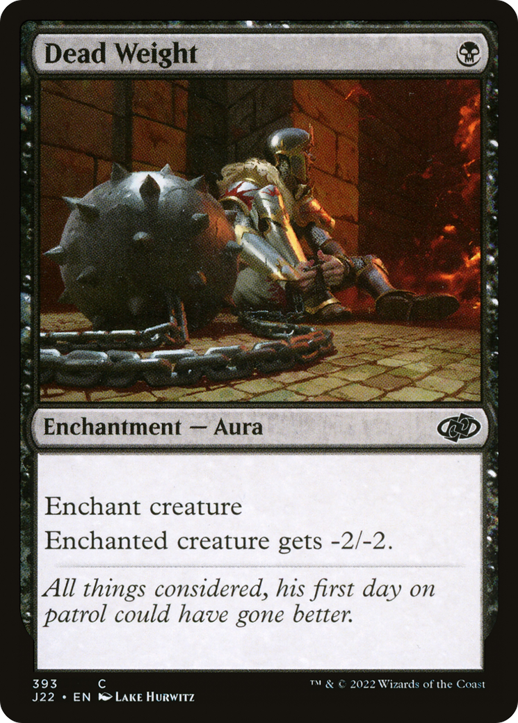 Dead Weight [Jumpstart 2022] | Jomio and Rueliete's Cards and Comics