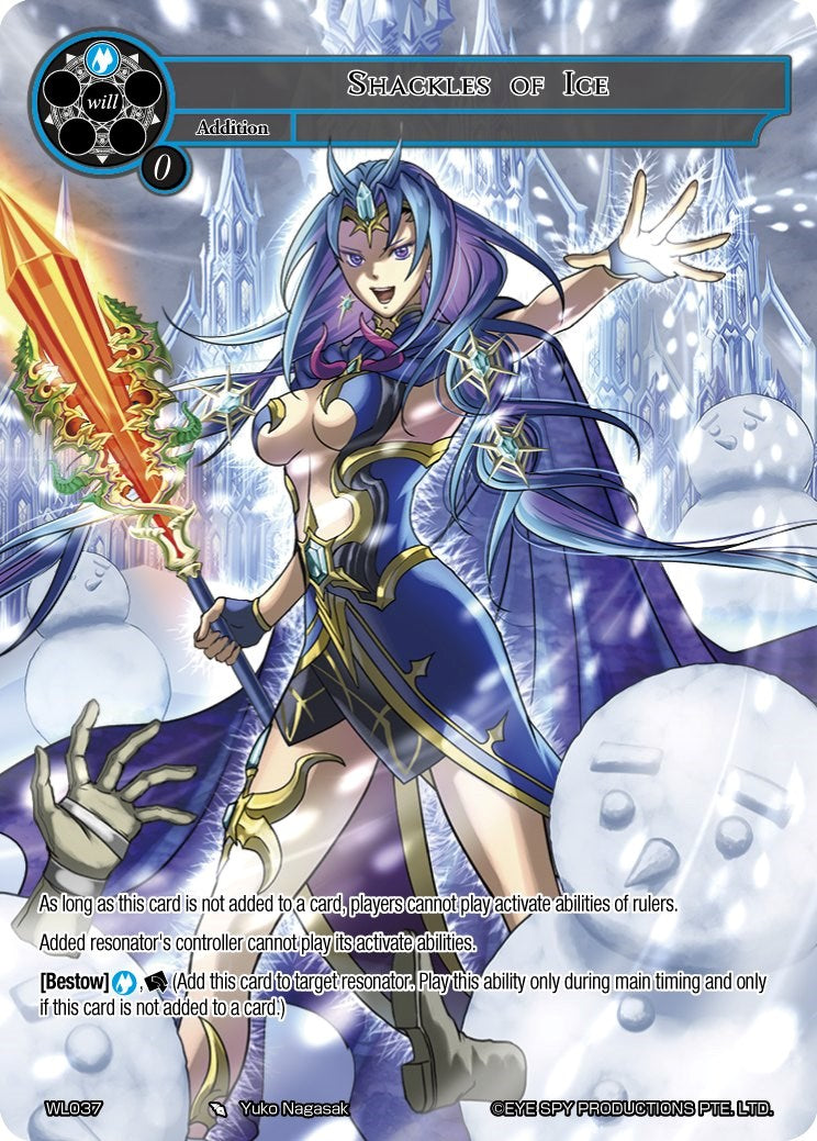 Shackles of Ice (WL037) [Promo Cards] | Jomio and Rueliete's Cards and Comics