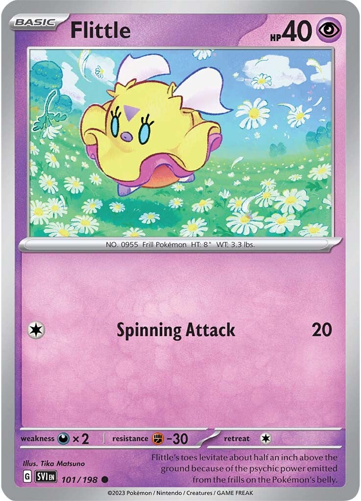 Flittle (101/198) [Scarlet & Violet: Base Set] | Jomio and Rueliete's Cards and Comics