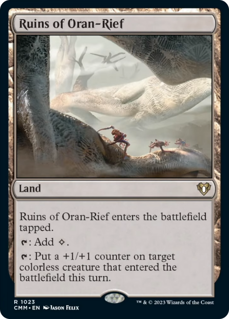 Ruins of Oran-Rief [Commander Masters] | Jomio and Rueliete's Cards and Comics