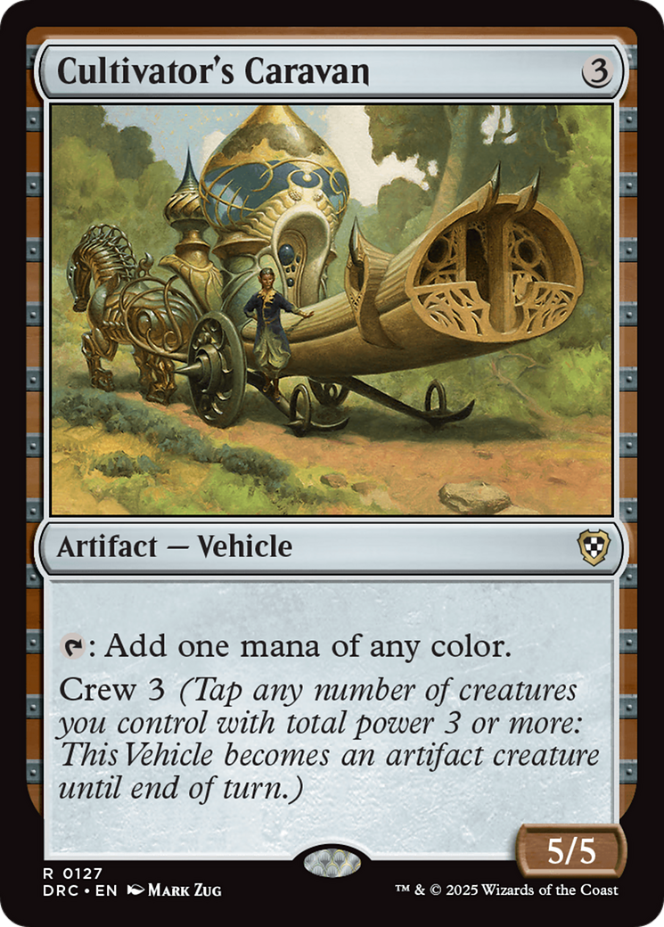 Cultivator's Caravan [Aetherdrift Commander] | Jomio and Rueliete's Cards and Comics