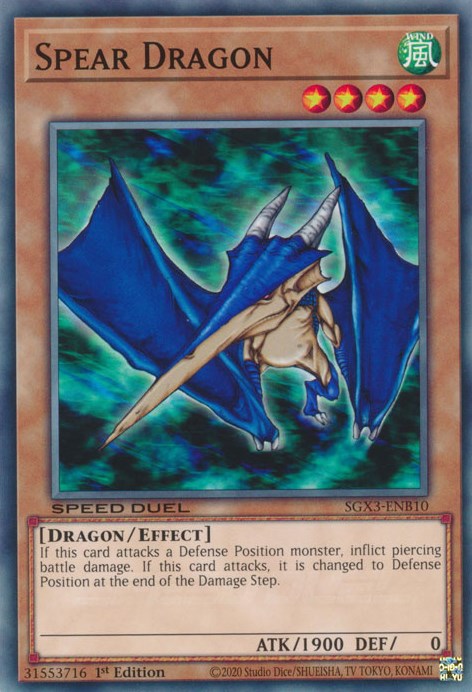 Spear Dragon [SGX3-ENB10] Common | Jomio and Rueliete's Cards and Comics