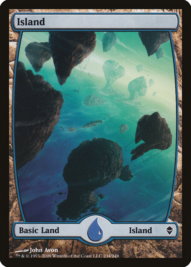Island (234) [Zendikar] | Jomio and Rueliete's Cards and Comics