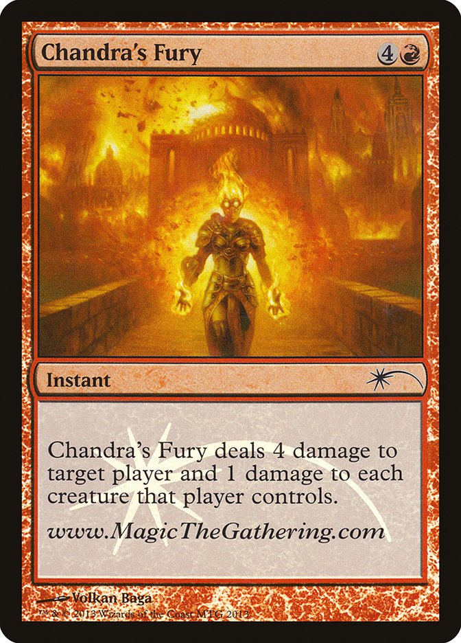 Chandra's Fury (Convention) [URL/Convention Promos] | Jomio and Rueliete's Cards and Comics
