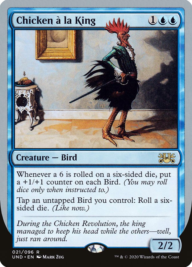 Chicken a la King [Unsanctioned] | Jomio and Rueliete's Cards and Comics