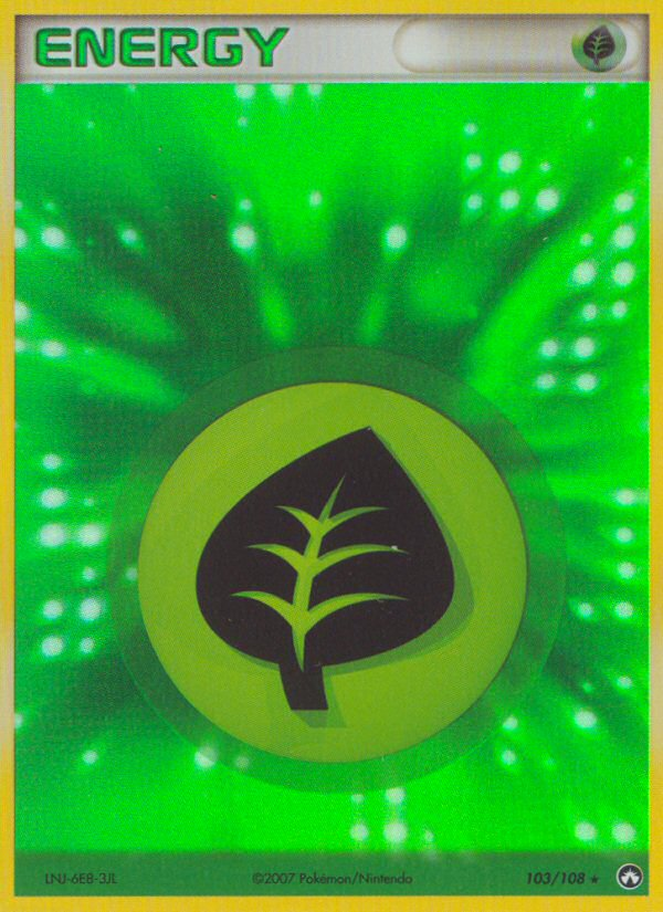 Grass Energy (103/108) [EX: Power Keepers] | Jomio and Rueliete's Cards and Comics