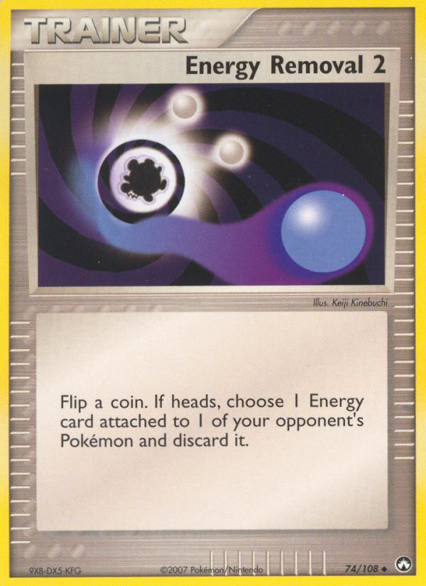Energy Removal 2 (74/108) [EX: Power Keepers] | Jomio and Rueliete's Cards and Comics