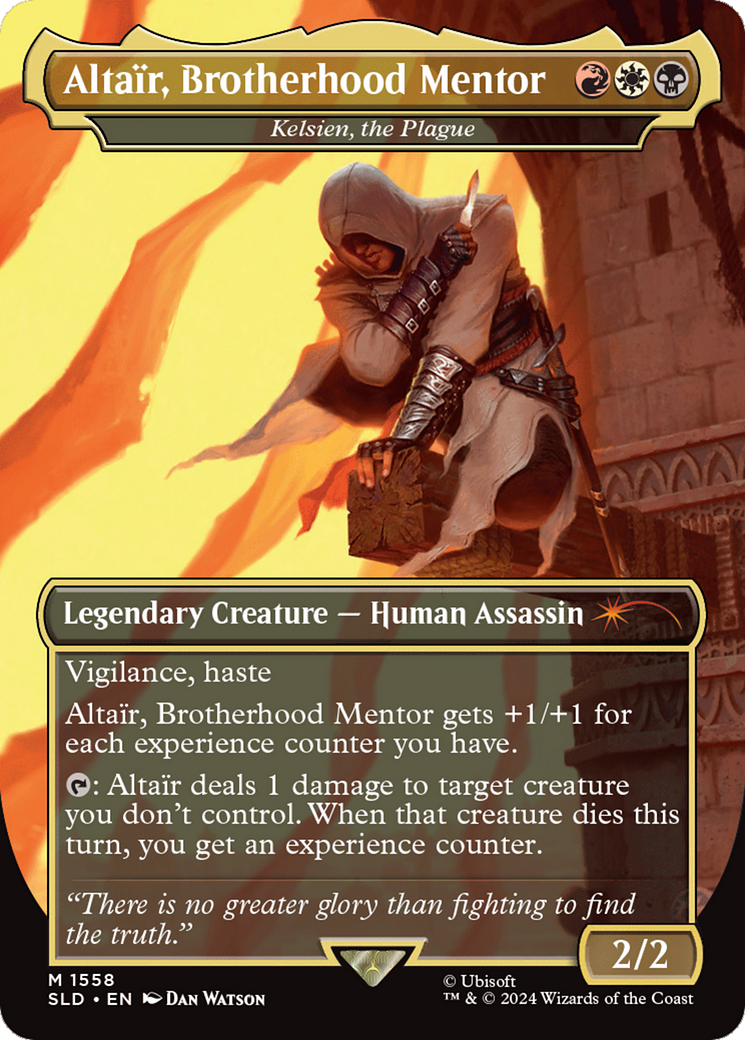 Altair, Brotherhood Mentor - Kelsien, the Plague [Secret Lair Drop Series] | Jomio and Rueliete's Cards and Comics
