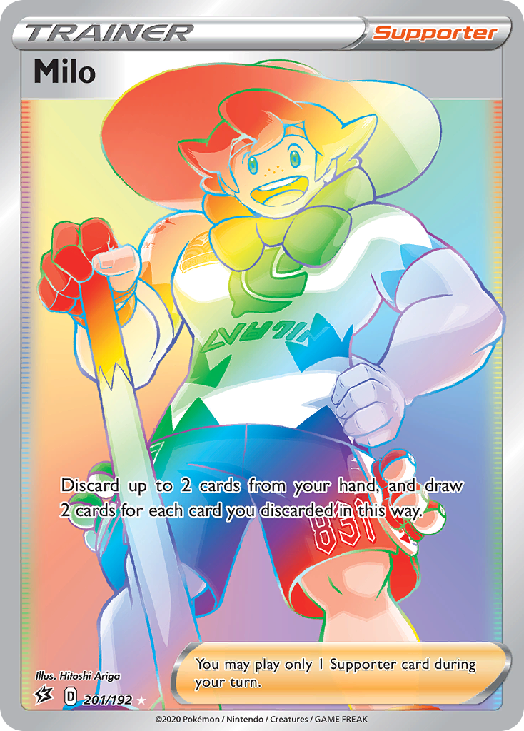 Milo (201/192) [Sword & Shield: Rebel Clash] | Jomio and Rueliete's Cards and Comics