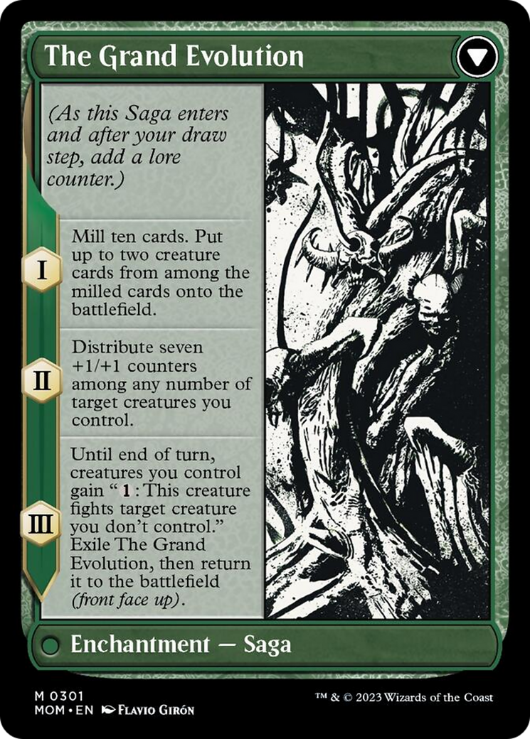 Vorinclex // The Grand Evolution (Showcase Planar Booster Fun) [March of the Machine] | Jomio and Rueliete's Cards and Comics