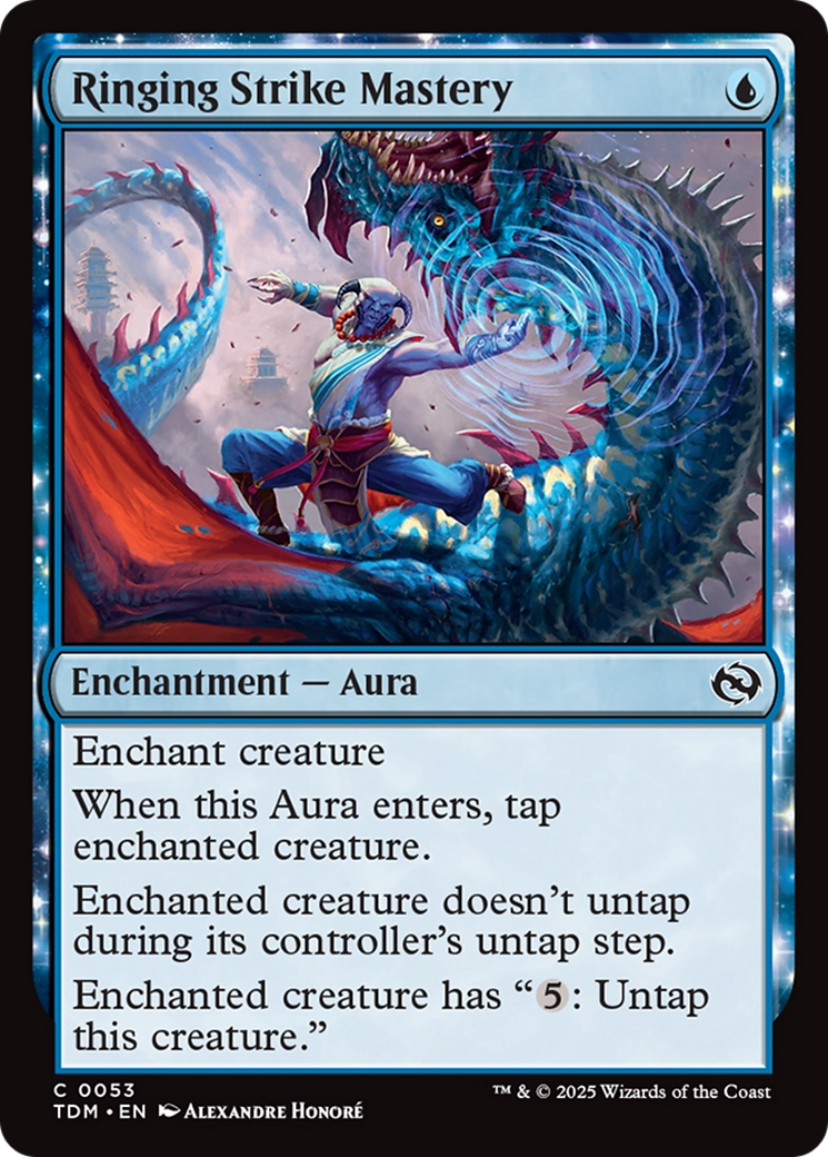 Ringing Strike Mastery [Tarkir: Dragonstorm] | Jomio and Rueliete's Cards and Comics