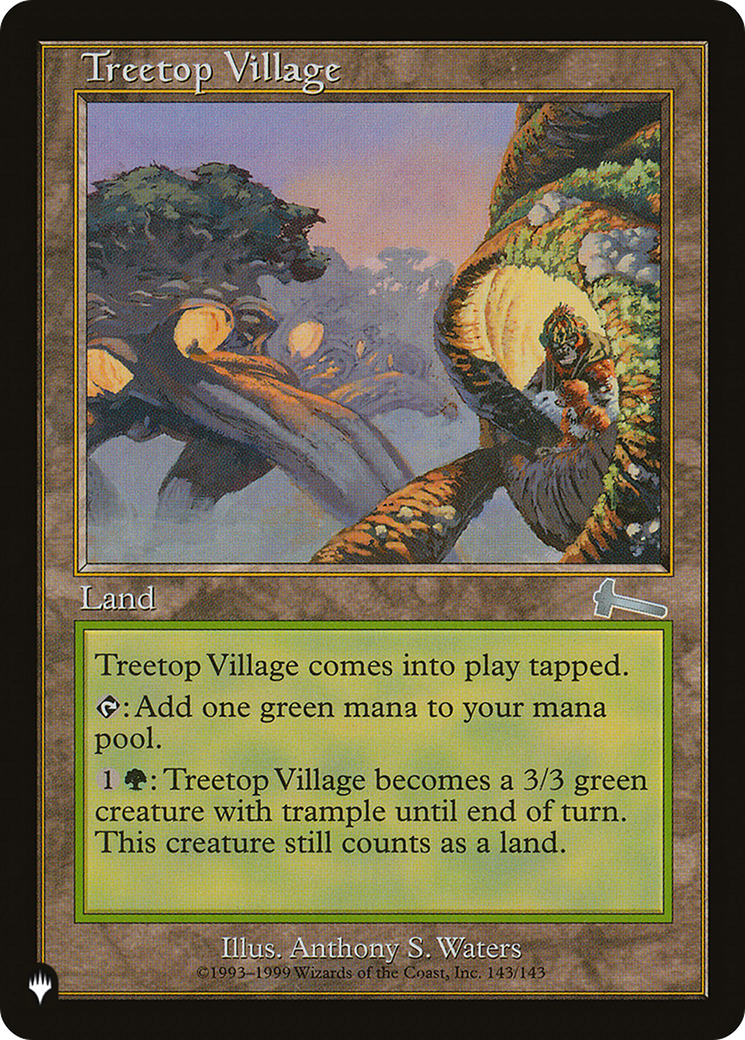Treetop Village [The List] | Jomio and Rueliete's Cards and Comics