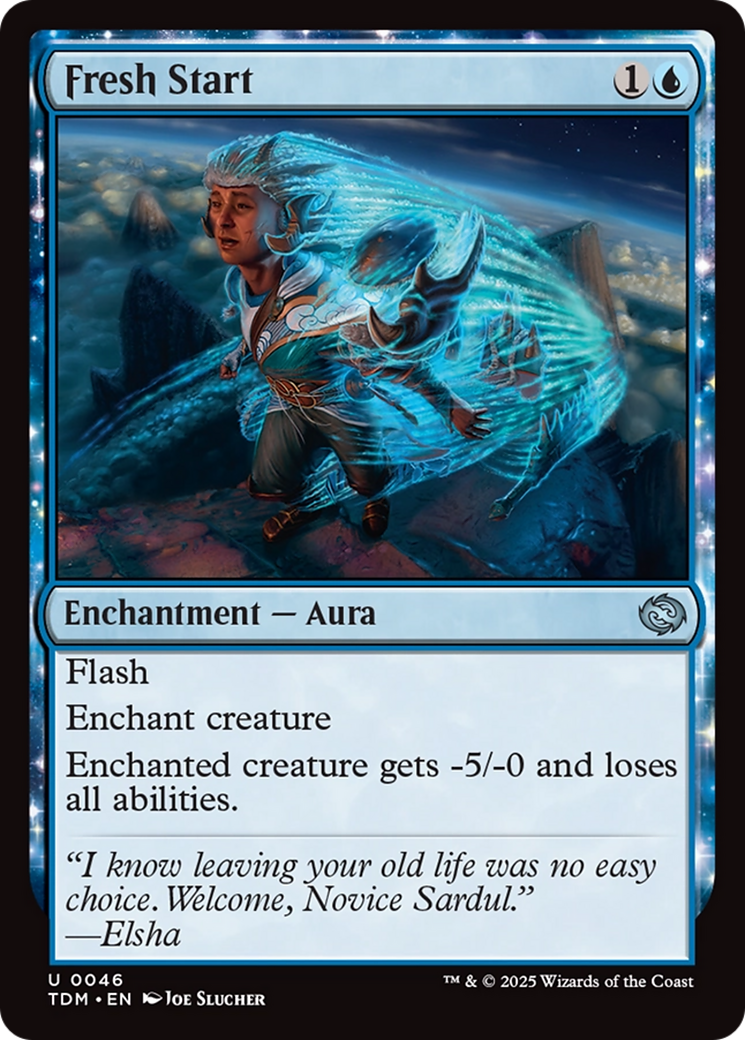 Fresh Start [Tarkir: Dragonstorm] | Jomio and Rueliete's Cards and Comics