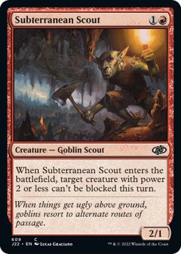 Subterranean Scout [Jumpstart 2022] | Jomio and Rueliete's Cards and Comics