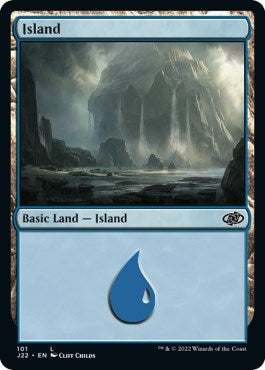 Island (101) [Jumpstart 2022] | Jomio and Rueliete's Cards and Comics