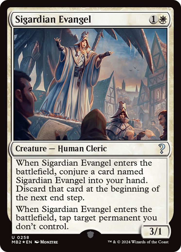 Sigardian Evangel [Mystery Booster 2] | Jomio and Rueliete's Cards and Comics